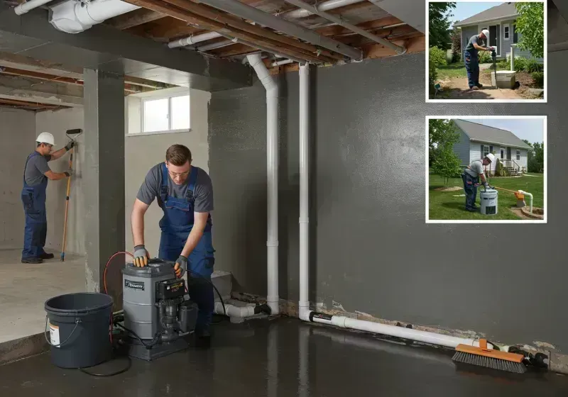 Basement Waterproofing and Flood Prevention process in Lake Kiowa, TX